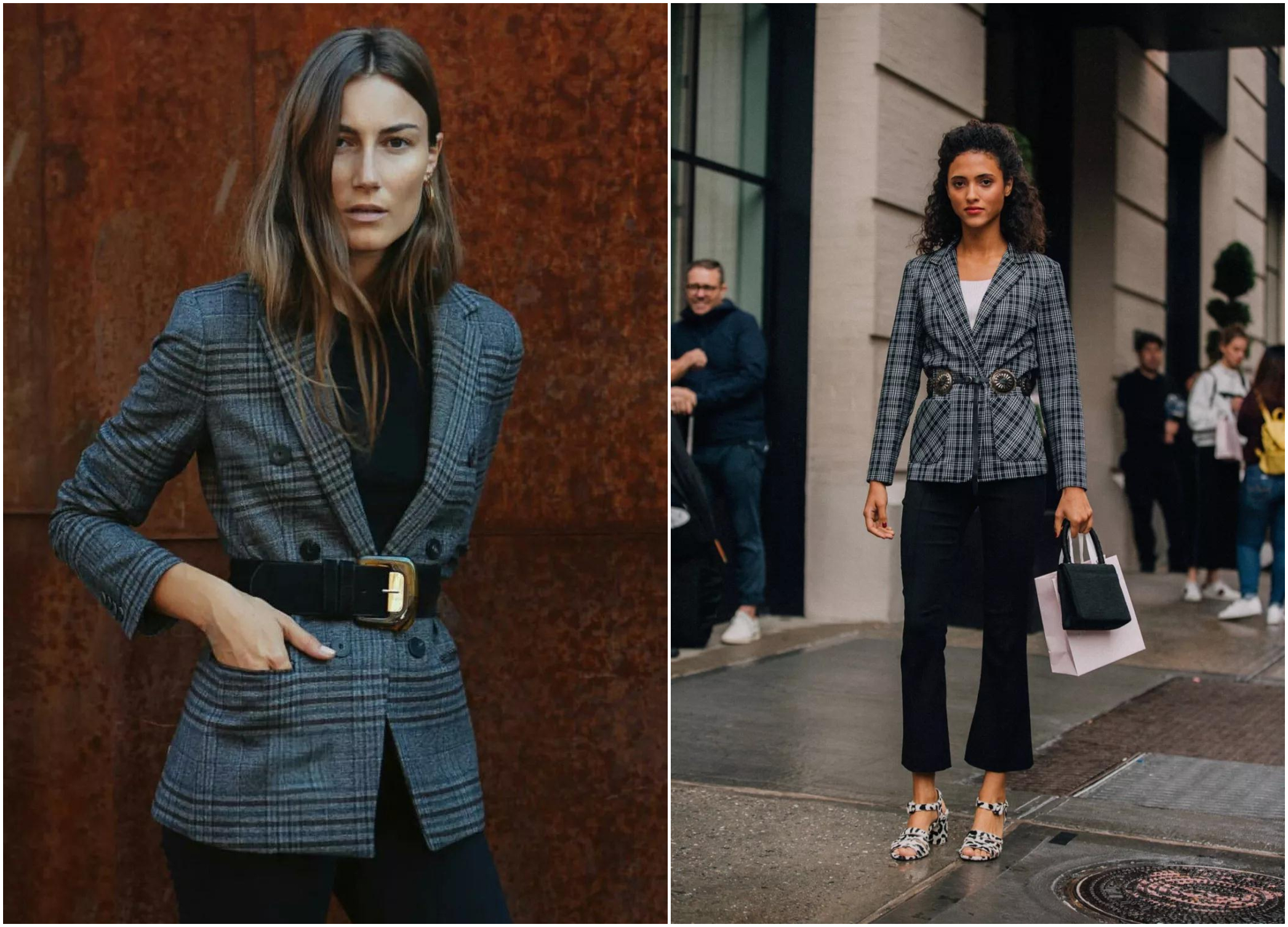 5 Different Ways To Dress Plaid Blazers Well This Season