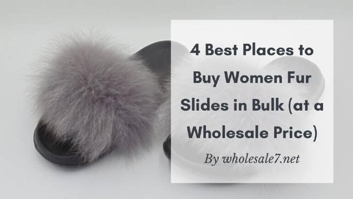 chanel fur slides wholesale