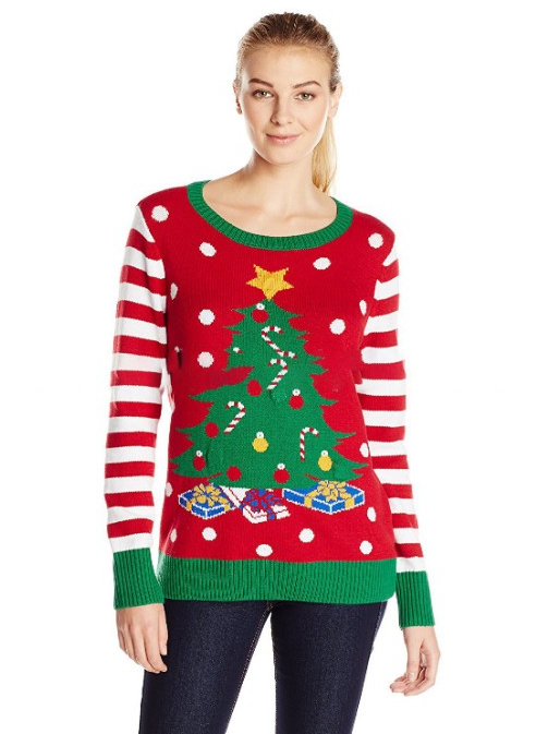 Chic Winter Warm Christmas Tree Knit Sweater - Wholesale7 Blog - Latest ...