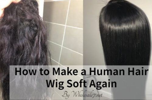 how to make a human hair wigs soft